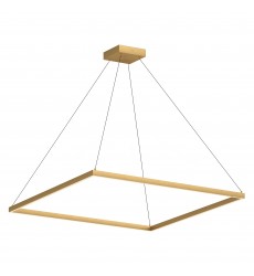  PD88172-BG-Piazza 72-in Brushed Gold LED Pendant