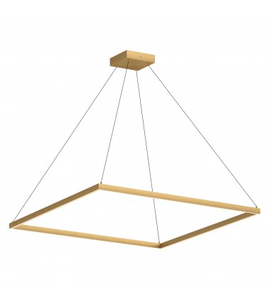  PD88172-BG-Piazza 72-in Brushed Gold LED Pendant