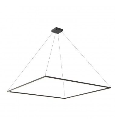  PD88172-BK-Piazza 72-in Black LED Pendant