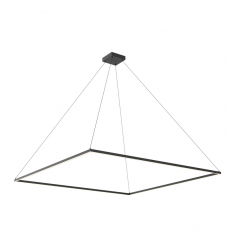 PD88172-BK-UNV-010-Piazza 72-in Black LED Pendant