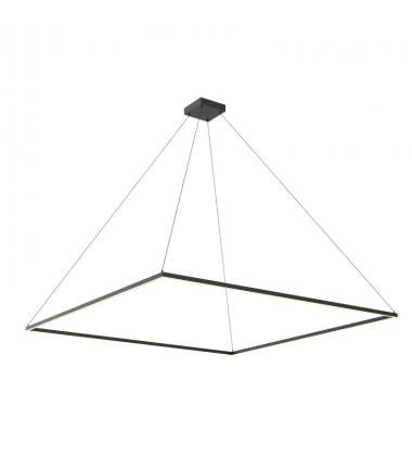 PD88172-BK-UNV-010-Piazza 72-in Black LED Pendant