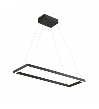  PD88530-BK-Piazza 30-in Black LED Pendant