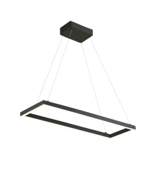 PD88530-BK-UNV-010-Piazza 30-in Black LED Pendant