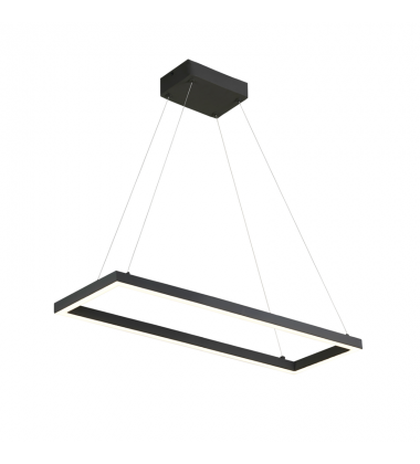 PD88530-BK-UNV-010-Piazza 30-in Black LED Pendant