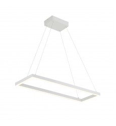 PD88530-WH-Piazza 30-in White LED Pendant
