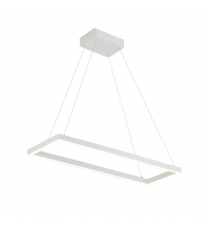PD88530-WH-UNV-010-Piazza 30-in White LED Pendant