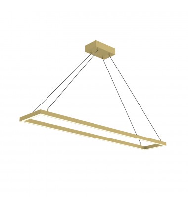  PD88548-BG-Piazza 48-in Brushed Gold LED Pendant
