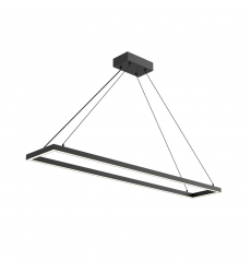 PD88548-BK-UNV-010-Piazza 48-in Black LED Pendant
