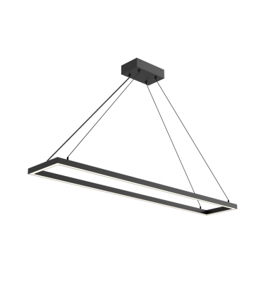 PD88548-BK-UNV-010-Piazza 48-in Black LED Pendant