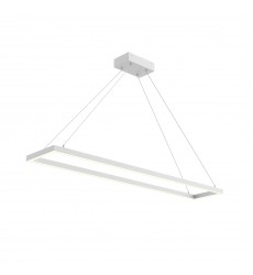  PD88548-WH-Piazza 48-in White LED Pendant