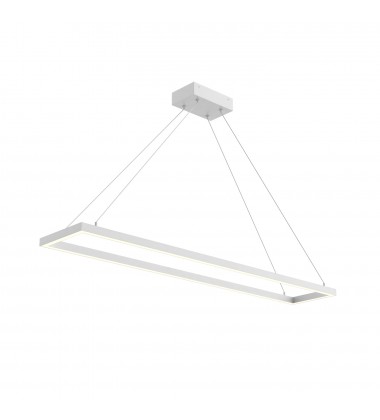  PD88548-WH-Piazza 48-in White LED Pendant