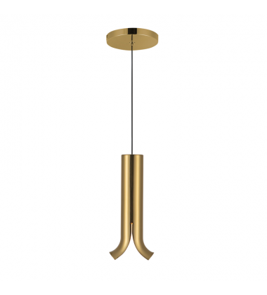 PD89709-MRB-Husk 9-in Metallic Brass LED Pendant PD89709-MRB-Husk 9-in Metallic Brass LED Pendant
