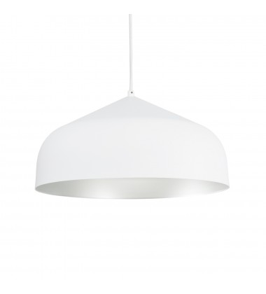 PD9117-WH/SV-Helena 17-in White/Silver LED Pendant PD9117-WH/SV-Helena 17-in White/Silver LED Pendant