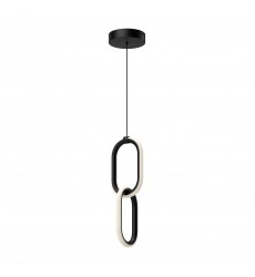  PD92615-BK-Airen 15-in Black LED Pendant
