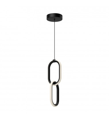  PD92615-BK-Airen 15-in Black LED Pendant