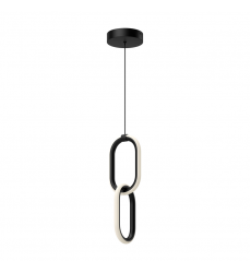 PD92615-BK-UNV-Airen 15-in Black LED Pendant