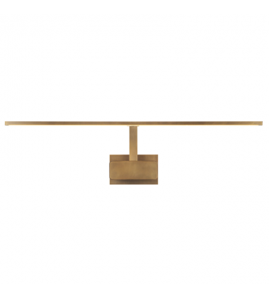 PL18234-VB-UNV-Vega Minor Picture 34-in Brass dimmable LED Picture Light