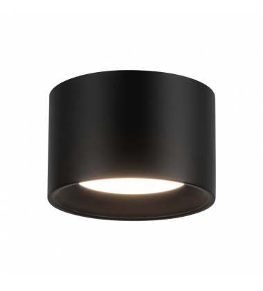 SF0702805BK-Uma 6-in Black dimmable LED Semi-Flush Mount SF0702805BK-Uma 6-in Black dimmable LED Semi-Flush Mount