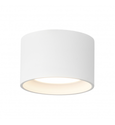 SF0702805WH-Uma 6-in White dimmable LED Semi-Flush Mount