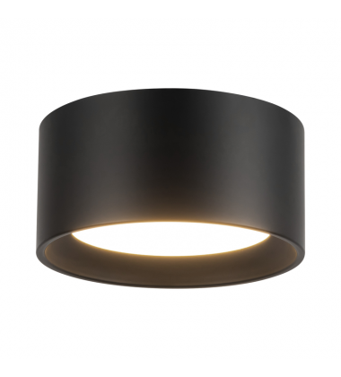 SF0702807BK-Uma 7-in Black dimmable LED Semi-Flush Mount SF0702807BK-Uma 7-in Black dimmable LED Semi-Flush Mount