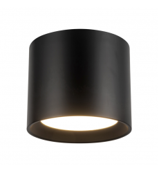 SF0703207BK-Uma 7-in Black dimmable LED Semi-Flush Mount