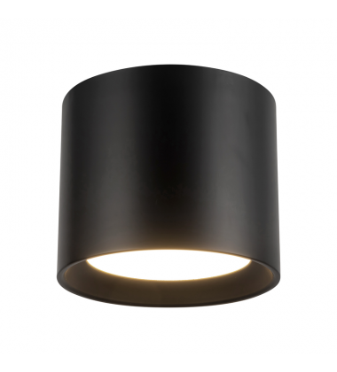 SF0703207BK-Uma 7-in Black dimmable LED Semi-Flush Mount SF0703207BK-Uma 7-in Black dimmable LED Semi-Flush Mount