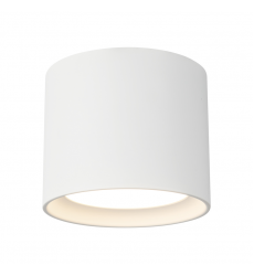 SF0703207WH-Uma 7-in White dimmable LED Semi-Flush Mount