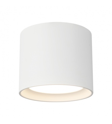 SF0703207WH-Uma 7-in White dimmable LED Semi-Flush Mount