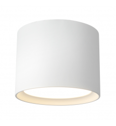 SF0703209WH-Uma 9-in White dimmable LED Semi-Flush Mount