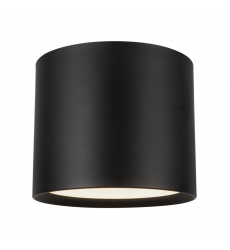 SF0703212BK-Uma 12-in Black dimmable LED Semi-Flush Mount