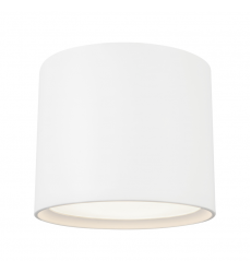 SF0703212WH-Uma 12-in White dimmable LED Semi-Flush Mount