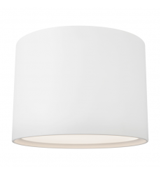 SF0703215WH-Uma 15-in White dimmable LED Semi-Flush Mount
