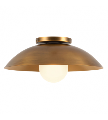 SF10814-VB/OP-Umbra 14-in Brass Semi-Flush Mount