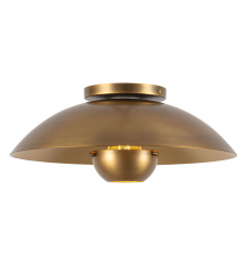 SF11914-VB-Umbra 14-in Brass Semi-Flush Mount