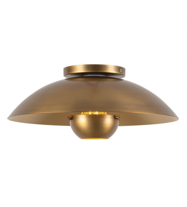 SF11914-VB-Umbra 14-in Brass Semi-Flush Mount