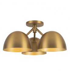 SF13317-BG-Fosso 17-in Gold Semi-Flush Mount