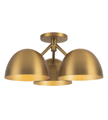 SF13317-BG-Fosso 17-in Gold Semi-Flush Mount SF13317-BG-Fosso 17-in Gold Semi-Flush Mount
