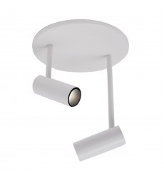  SF15002-WH-Downey 2-in White LED Semi Flush Mount