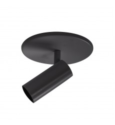  SF15101-BK-Downey 3-in Black LED Semi Flush Mount