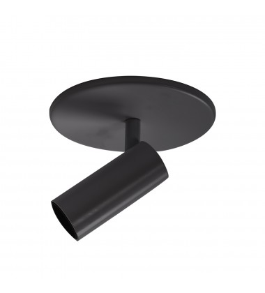  SF15101-BK-Downey 3-in Black LED Semi Flush Mount