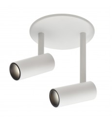  SF15102-WH-Downey 3-in White LED Semi Flush Mount