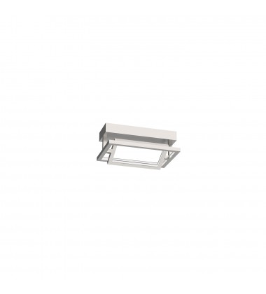  SF16212-BN-Mondrian Brushed Nickel LED Semi Flush Mount