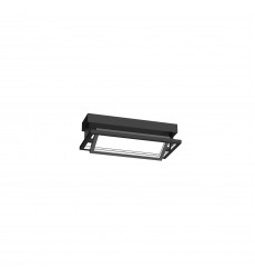  SF16216-BK-Mondrian Black LED Semi Flush Mount