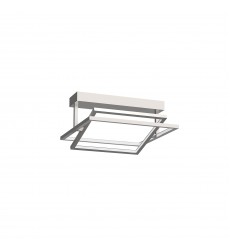  SF16316-BN-Mondrian 16-in Brushed Nickel LED Semi Flush Mount