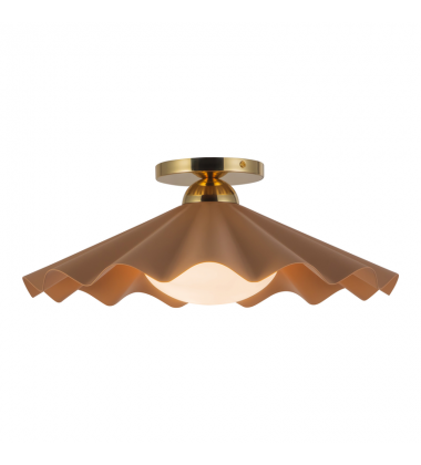 SF354016PEC-Furrow 16-in Red Semi-Flush Mount SF354016PEC-Furrow 16-in Red Semi-Flush Mount