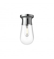  SF464001CH-Marcel 5-in Chrome 1 Light Semi Flush Mount