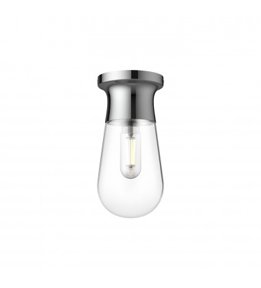  SF464001CH-Marcel 5-in Chrome 1 Light Semi Flush Mount