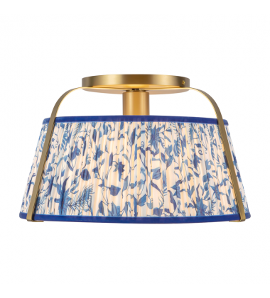 SF675213BGBL-Scout 13-in Gold Semi-Flush Mount