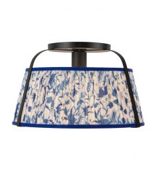 SF675213MBBL-Scout 13-in Black Semi-Flush Mount