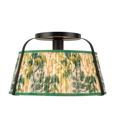 SF675213MBGL-Scout 13-in Black Semi-Flush Mount